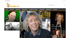 Desktop Screenshot of biografias-de.com
